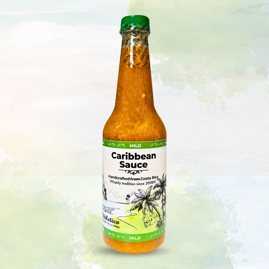 Salsa Caribeña Costarricense - Suave, 10.5 fl oz, paquete de 1