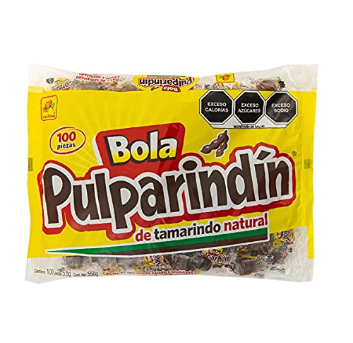 De la Rosa pulparindo 20 pack, caramelo de tamarindo (Pulparindin 100 uds