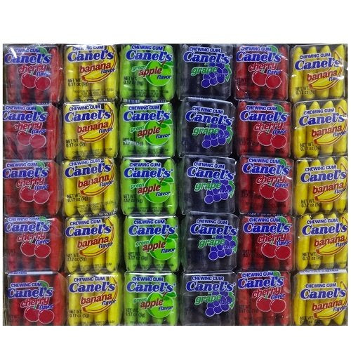 Caja de chicles de 4 piezas de Canel (60 unidades)