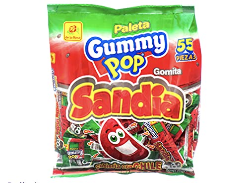 DE LA ROSA GOMAS PICANTES SANDÍA POP 55 UDS