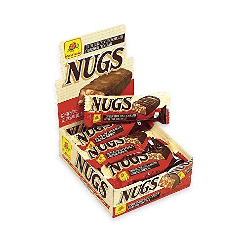 Caramelo de barra de chocolate con maní y caramelo con leche (Original Nugs)