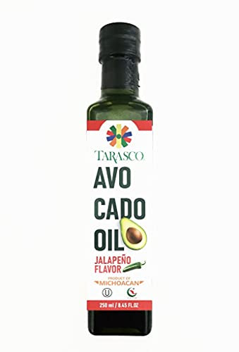 Cargue la imagen en el visor de la galería, Tarasco sabroso aceite de aguacate 250ml cada botella. Sabores variados. Kosher, sin OGM, Halal y BRC (Jalapeño, 1 paquete)
