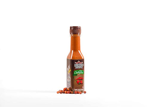 Salsa Picante México Lindo Chiltepin | 14.200 Nivel Scoville | Sabor picante tradicional | Botellas de 5 onzas líquidas 