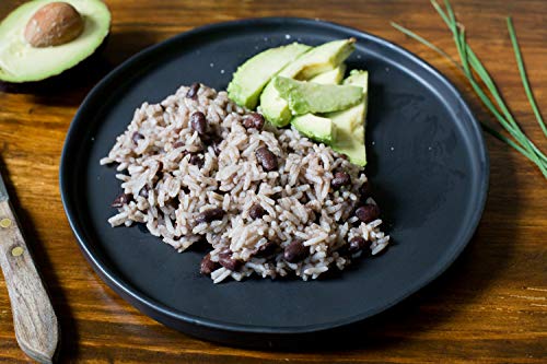 La Cocina de la Doña Arroz precocido grano largo y frijoles negros/ Caldo de pollo / arroz y frijoles pintos 