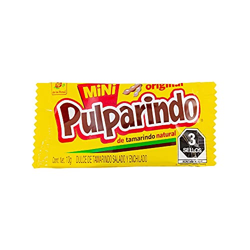 De la Rosa pulparindo paquete de 20, caramelos de tamarindo (Paquete original de 2)