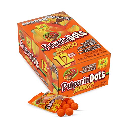 De la Rosa Pulparidots: Sabores Original, Mango, Sandía, X-Spicy