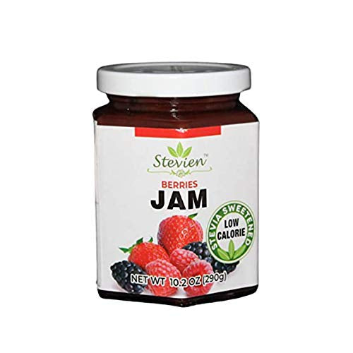 Load image into Gallery viewer, Stevien Sweet Mixed Berry Jam No Added Sugar - Keto and Diabetic Friendly, Vegan, Gluten Free, Made with Real Fruit - Sweetened with Organic Stevia
