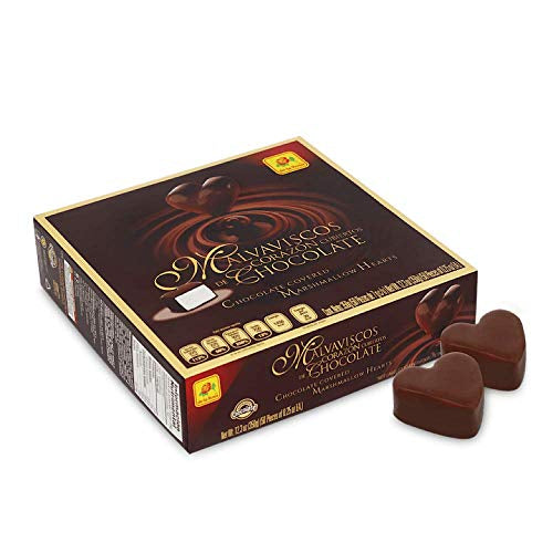 De La Rosa Malvavisco cubierto de chocolate 100% con leche 50 ud