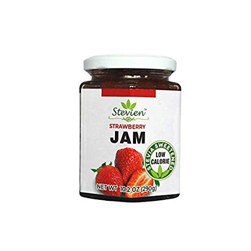 Cargue la imagen en el visor de la galería, Mermelada de fresa dulce Stevien, sin azúcar añadido, apta para personas cetogénicas y diabéticas, vegana, sin gluten, elaborada con fruta real, endulzada con stevia orgánica 
