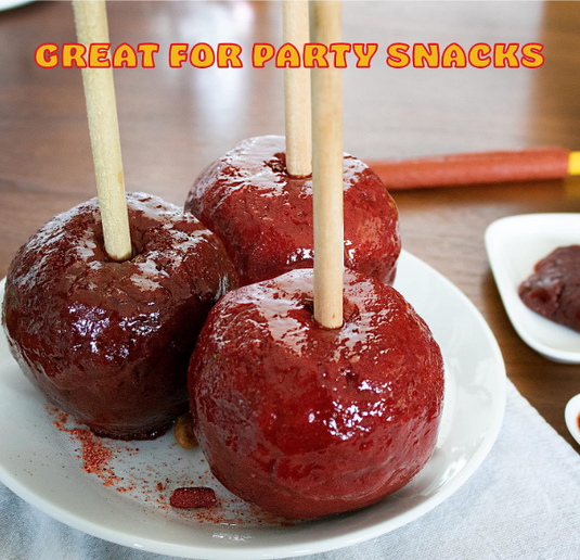 Zumbapica Forritos Mango & Tamarind Mix Soft Caramel Paste for Apples.
