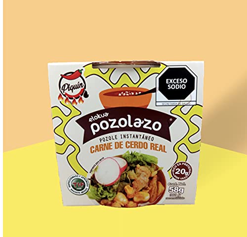 Pozole instantáneo tradicional, Pozole mexicano 2.05 oz cada uno. Sabores Surtidos - Pack Degustación 