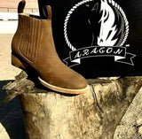 ARAGON CHELSEA BOOTS, Ankle Leather Boots, Men’s Boots. 101 MODEL