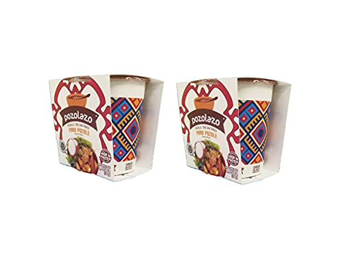 Traditional instant Pozole , Mexican Pozole 2.05 oz each, Pack 2 - Traditional