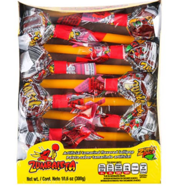 Zumbapica Zumbaleta Tamarind Lollipop 10pcs – Tamarind Candy Lollipops