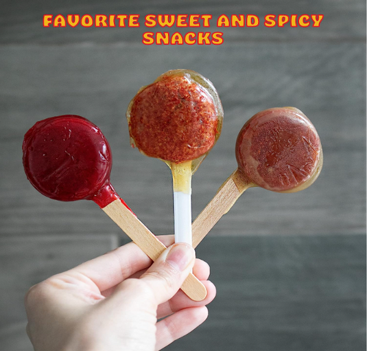 Zumbapica Zumba Rica Chilito Chili Powder Lollipop 12pcs - Lollipops with Chili Powder Cover with Caramel.